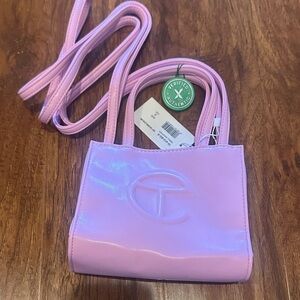 Telfar Mini Bag in Light Pink